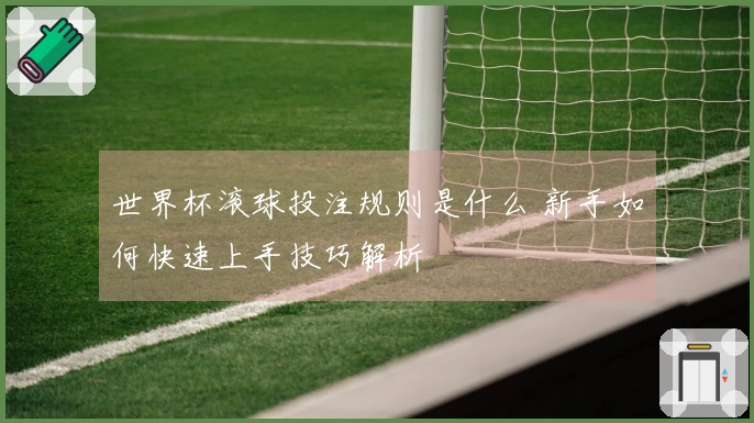 世界杯滚球投注规则是什么 新手如何快速上手技巧解析